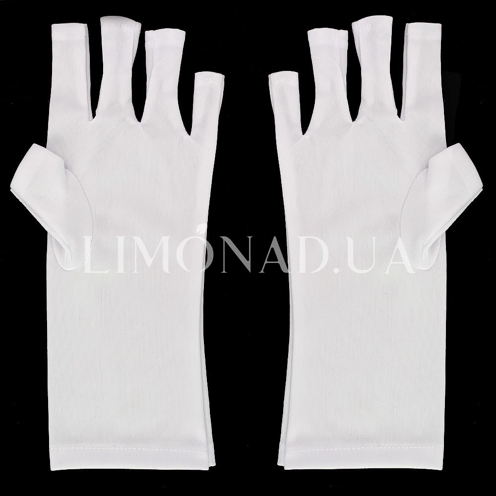 UV protection gloves for manicure (sku.10221 ) ➤ Buy at 89₴ with delivery  in Ukraine - Limonad